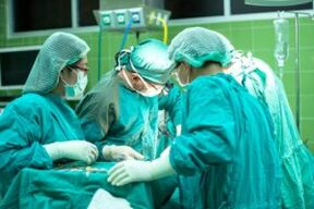 Operation bei Krampfadern